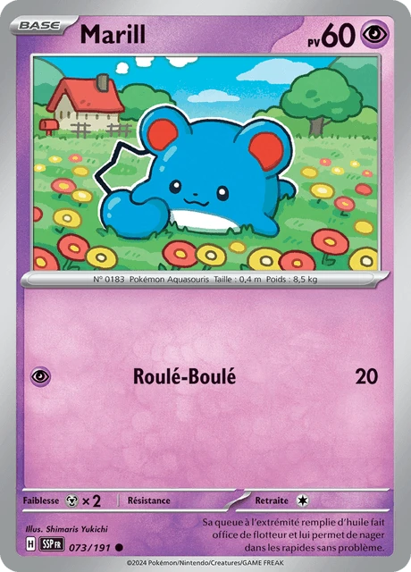 Marill – Reverse Holo