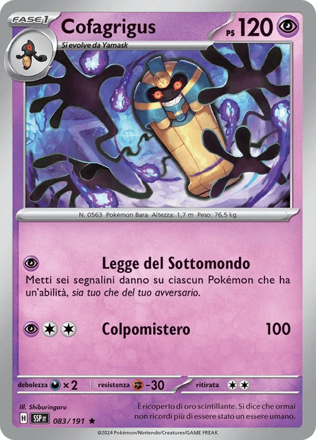 Cofagrigus – Reverse Holo