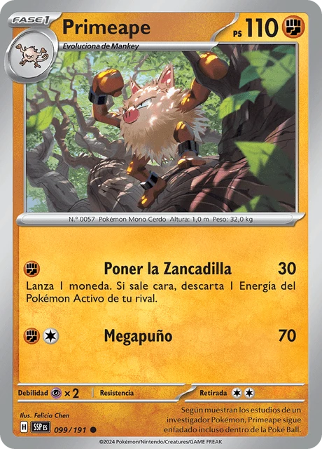 Primeape – Reverse Holo