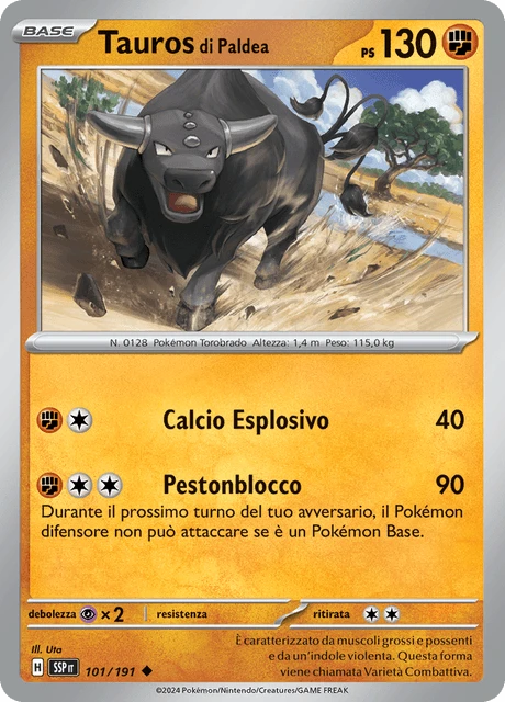 Tauros di Paldea – Normal