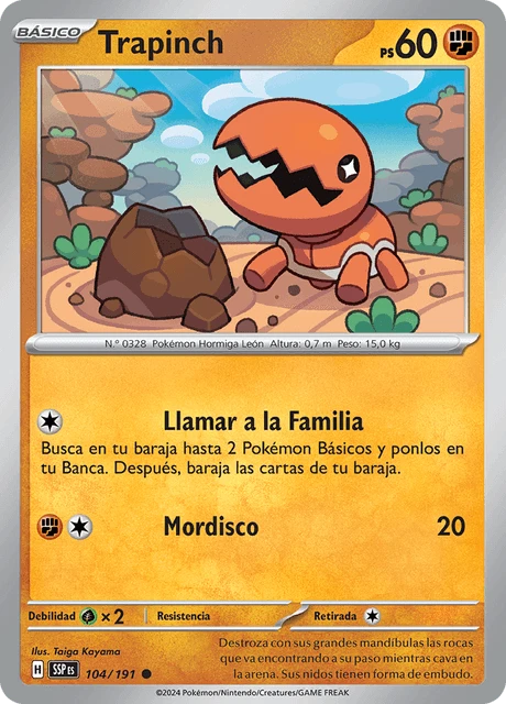 Trapinch – Reverse Holo