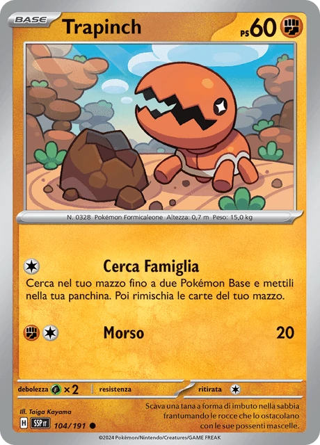 Trapinch – Reverse Holo