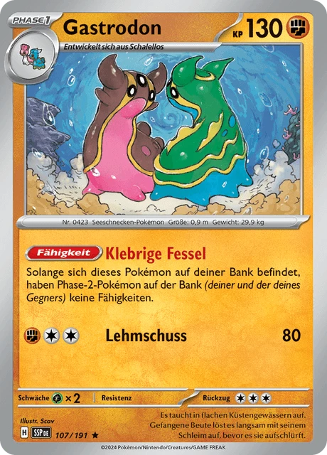 Gastrodon – Reverse Holo