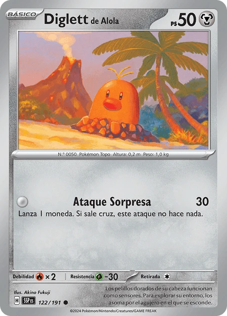 Diglett de Alola – Reverse Holo