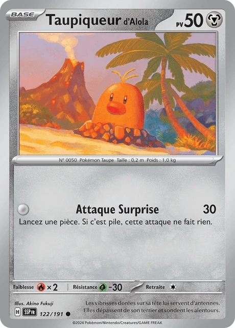 Taupiqueur d'Alola – Reverse Holo