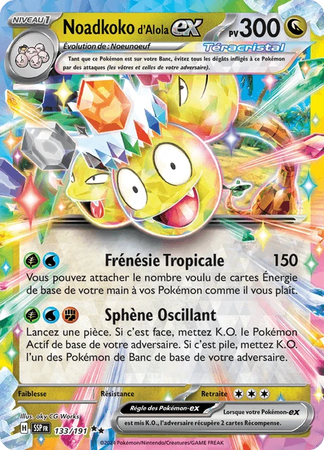 Noadkoko d'Alola-ex – Holo
