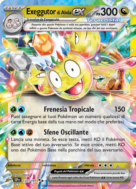 Exeggutor di Alola-ex – Holo