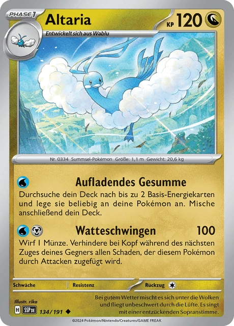 Altaria – Reverse Holo