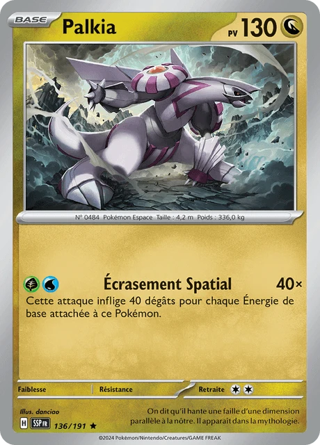 Palkia – Reverse Holo