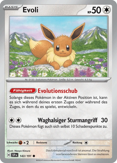 Evoli – Reverse Holo
