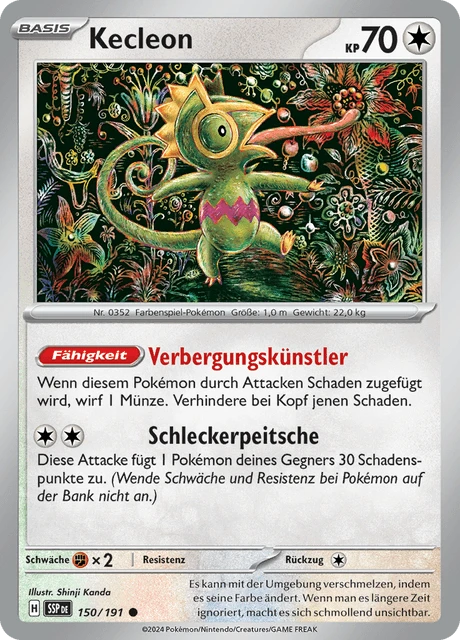 Kecleon – Reverse Holo