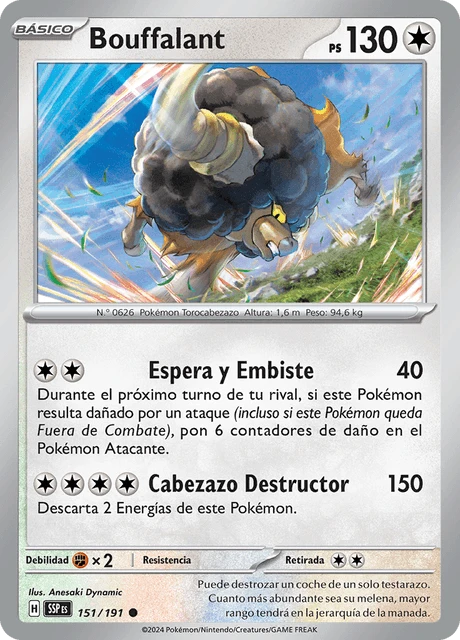 Bouffalant – Reverse Holo