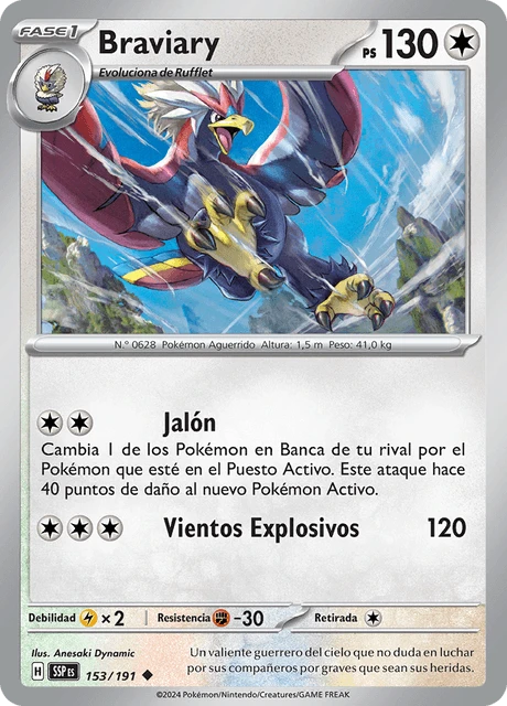 Braviary – Reverse Holo