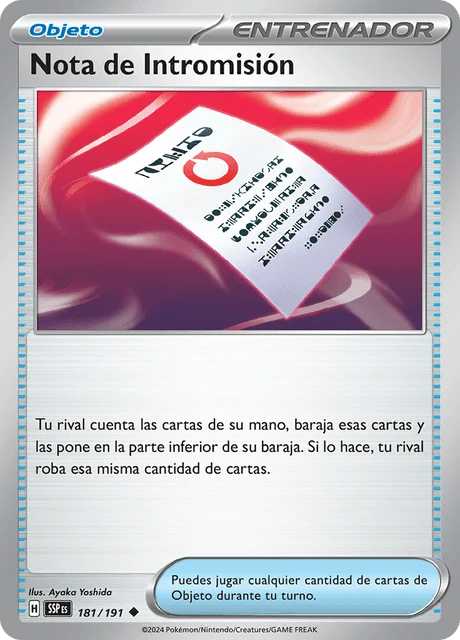 Nota de Intromisión – Reverse Holo