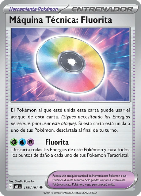 Máquina Técnica: Fluorita – Normal