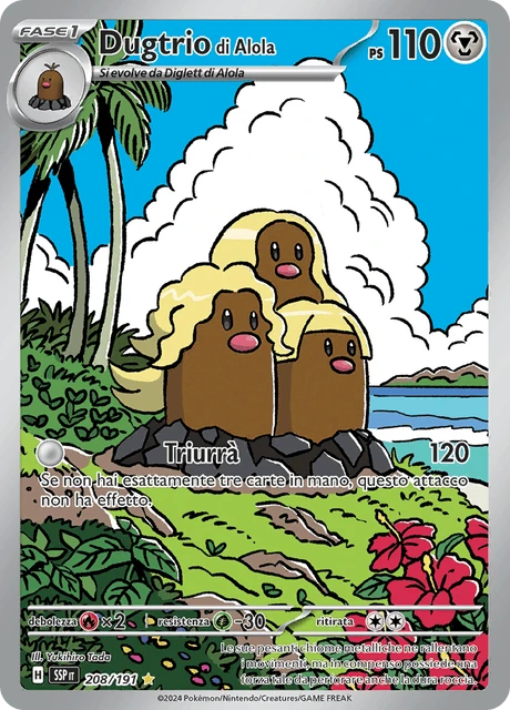 Dugtrio di Alola – Holo