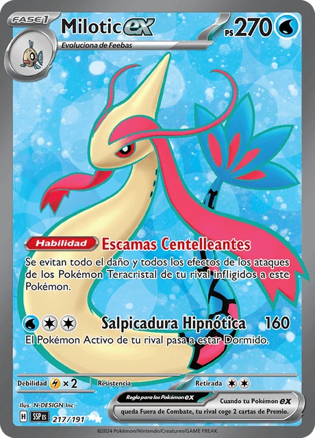 Milotic ex – Holo