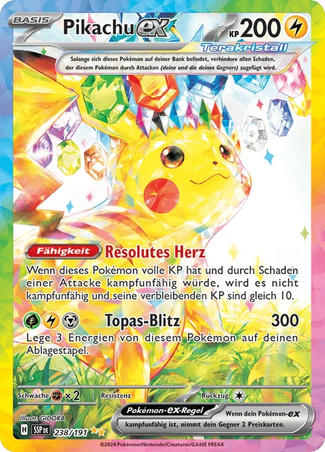 Pikachu-ex – Holo