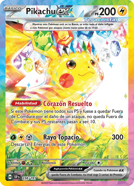 Pikachu ex – Holo