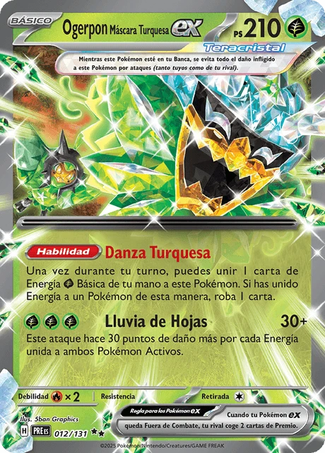 Ogerpon Máscara Turquesa ex