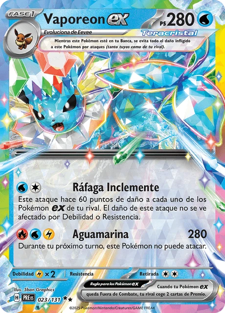 Vaporeon ex
