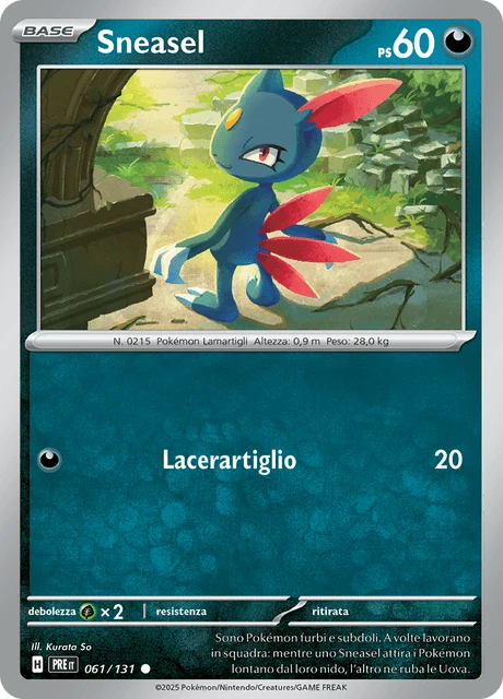 Sneasel – Reverse Holo