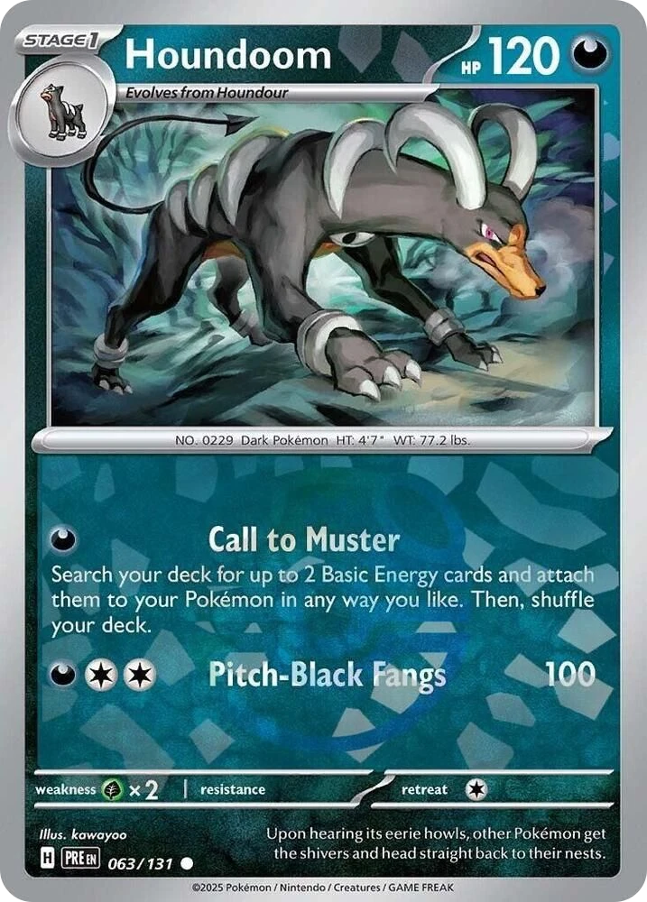 Houndoom – Reverse Holo