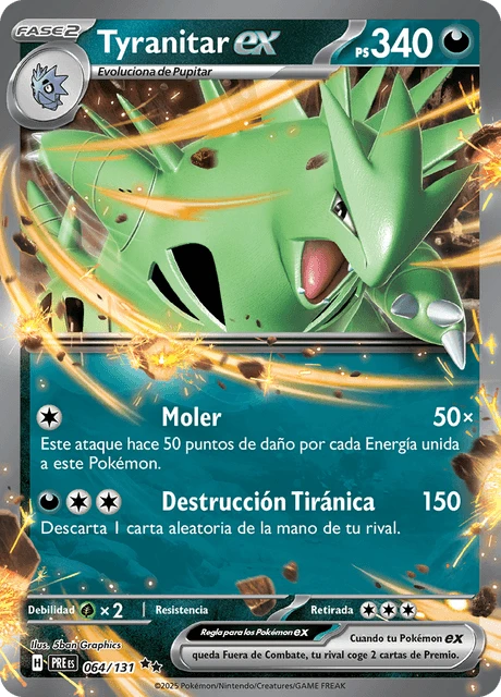 Tyranitar ex – Holo