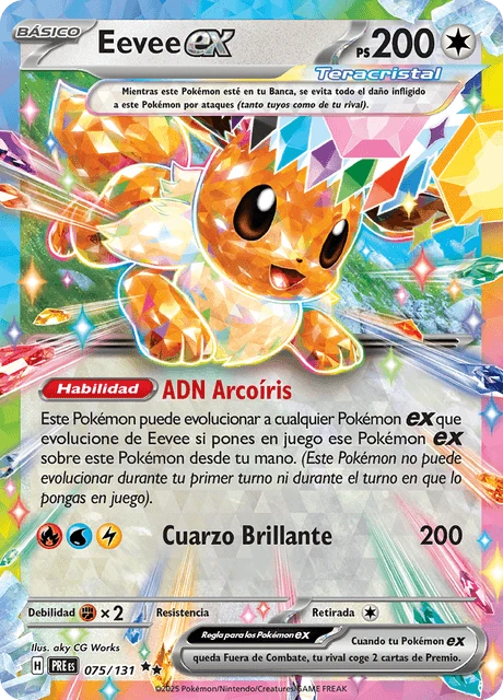Eevee ex – Holo