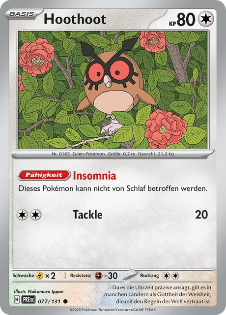 Hoothoot – Normal