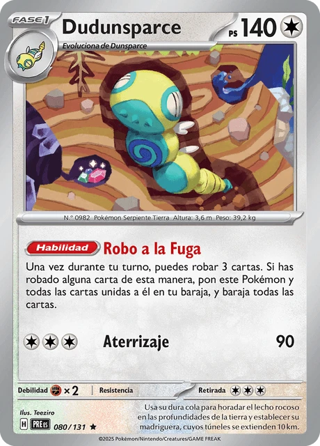 Dudunsparce – Reverse Holo