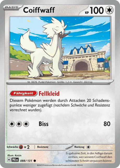 Coiffwaff – Reverse Holo