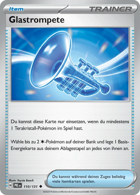 Glastrompete – Reverse Holo