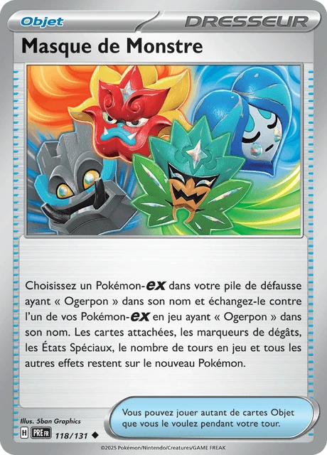 Masque de Monstre – Reverse Holo
