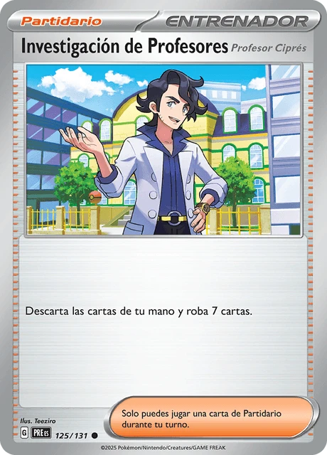 Investigación de Profesores – Reverse Holo
