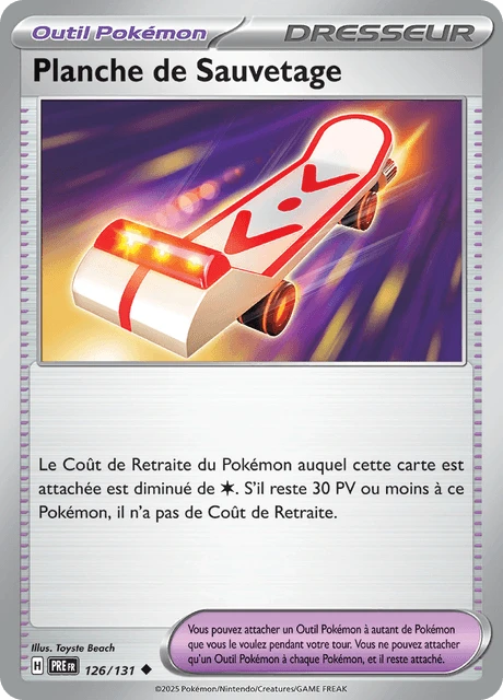 Planche de Sauvetage – Normal
