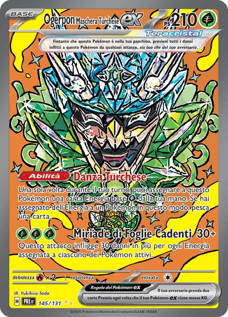 Ogerpon Maschera Turchese-ex – Holo