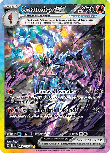 Ceruledge ex – Holo