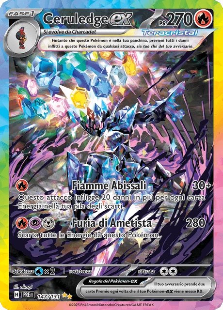 Ceruledge-ex – Holo