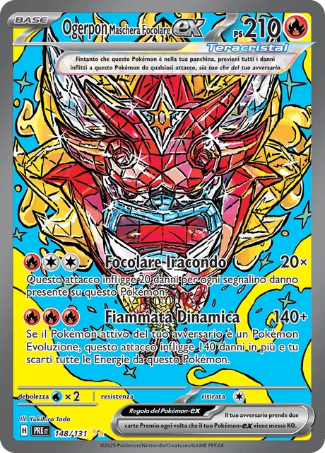 Ogerpon Maschera Focolare-ex – Holo