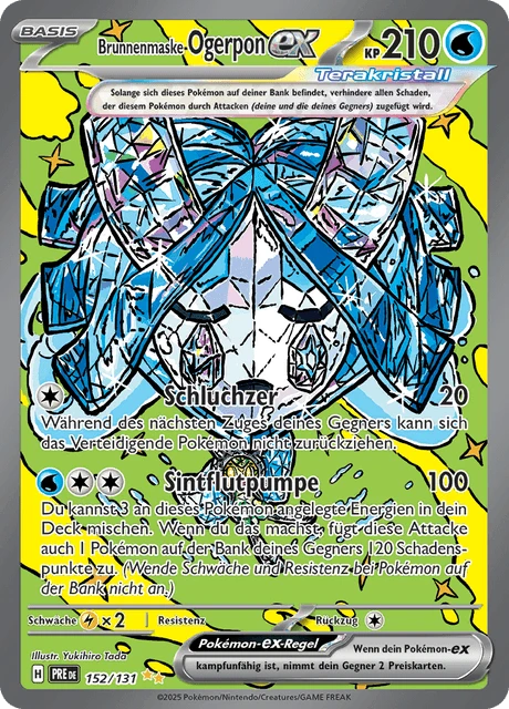 Brunnenmaske-Ogerpon-ex – Holo