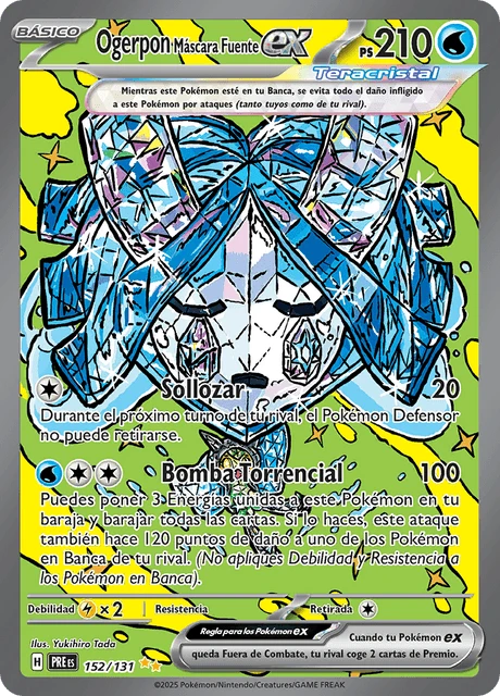 Ogerpon Máscara Fuente ex – Holo