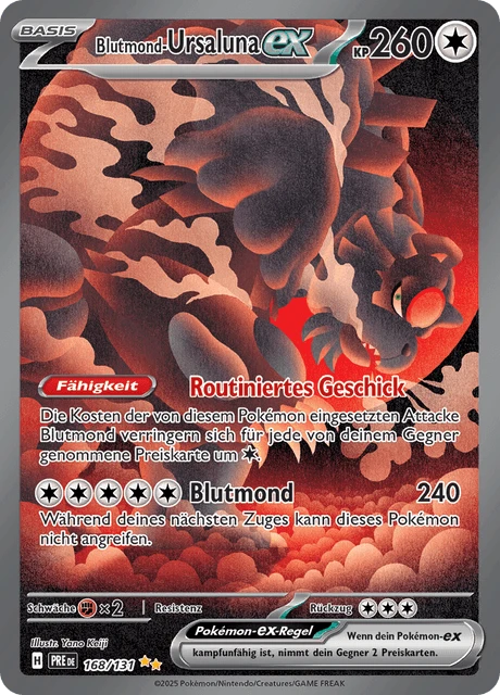 Blutmond-Ursaluna-ex – Holo