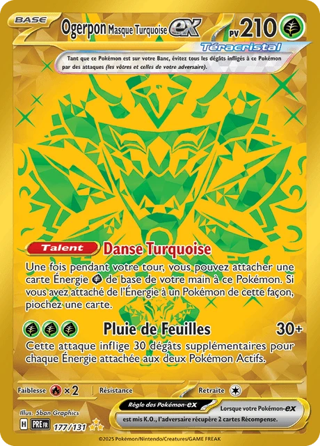 Ogerpon Masque Turquoise-ex – Holo