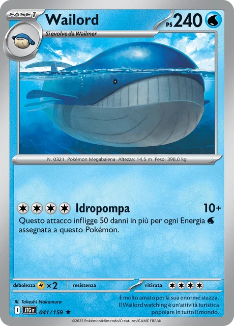 Wailord – Reverse Holo