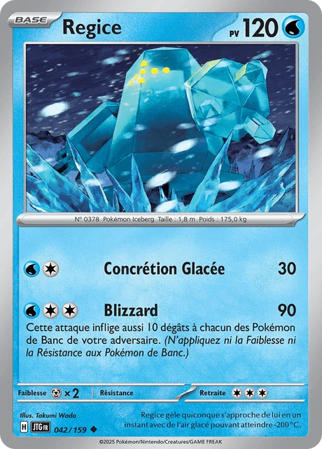Regice – Reverse Holo