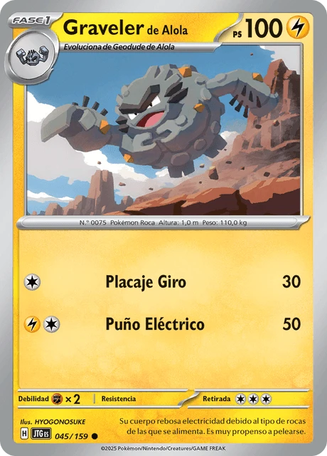 Graveler de Alola – Normal