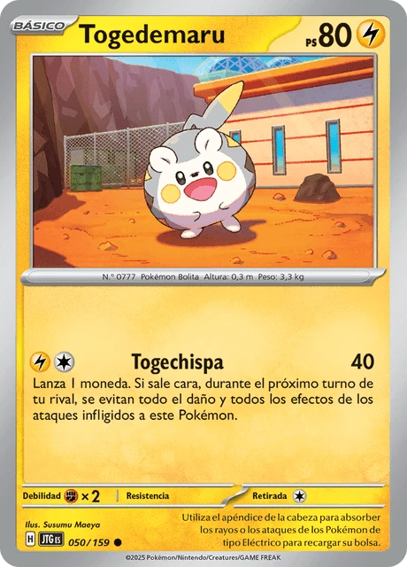 Togedemaru – Reverse Holo