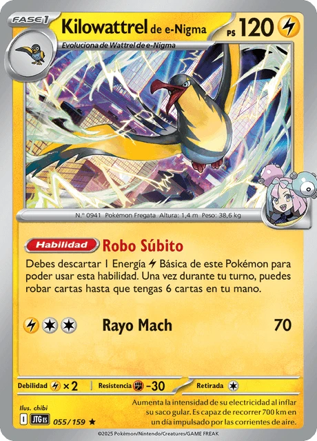 Kilowattrel de e-Nigma – Reverse Holo