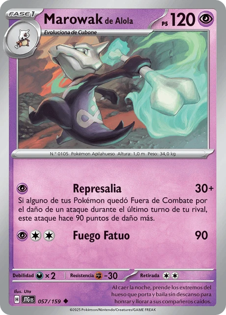 Marowak de Alola – Normal
